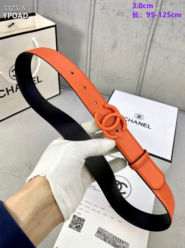 Chanel belt 30mmX95-125cm 8L (31)